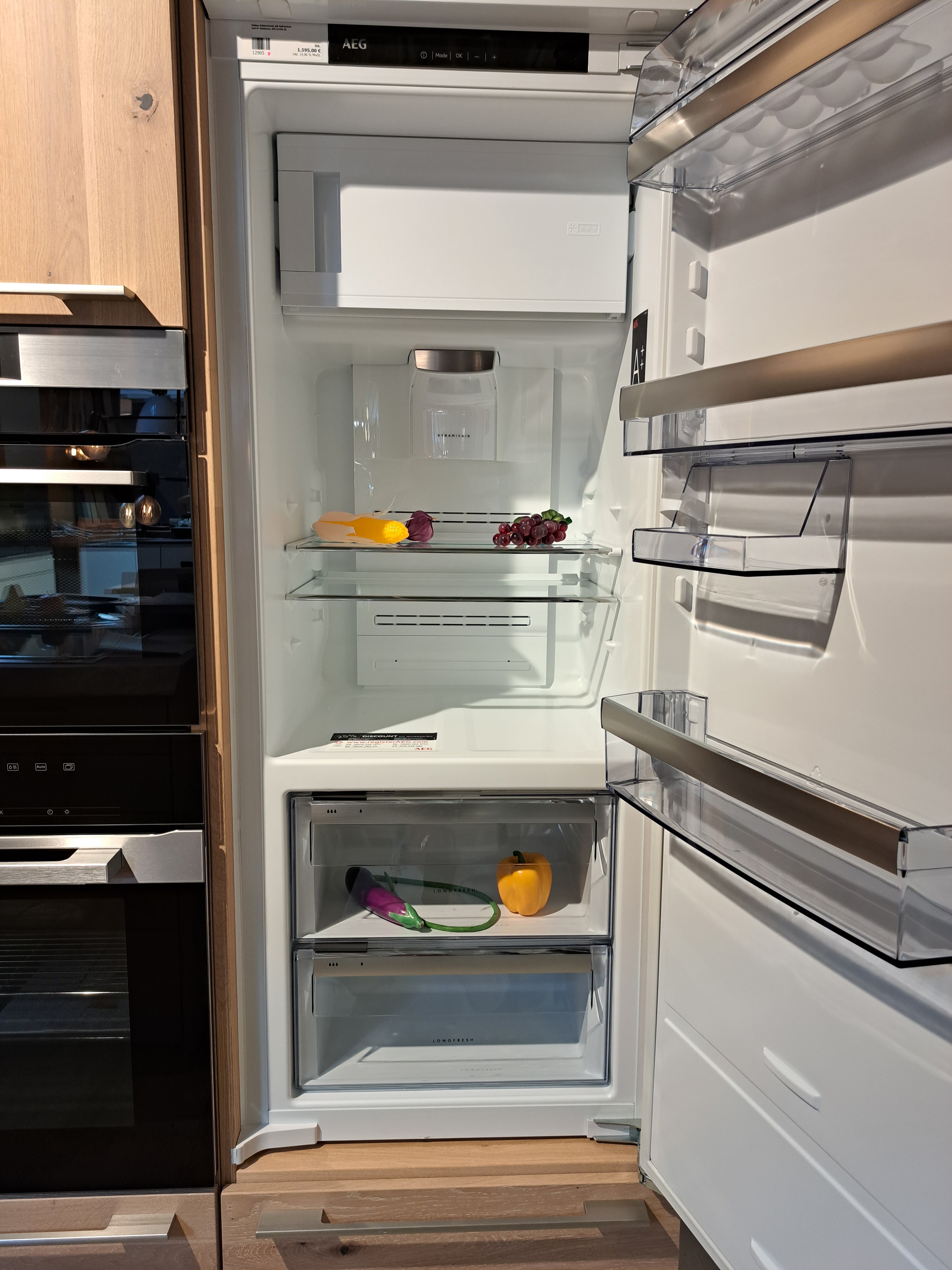 AEG SFE 81426 ZC Einbau-Kühlschrank mit Gefrierfach