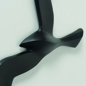 Wandhänger "Möwe" groß, schwarz