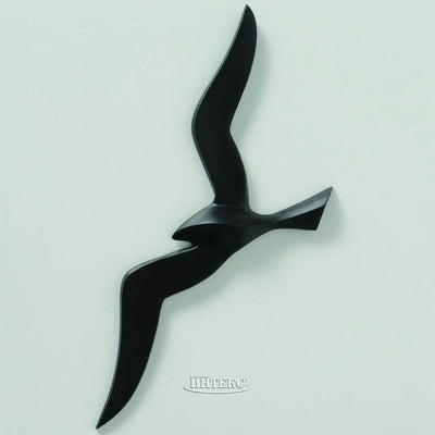 Wandhänger "Möwe" groß, schwarz