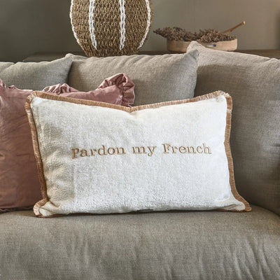 RM Kissenbezug Pardon My French, 65x45