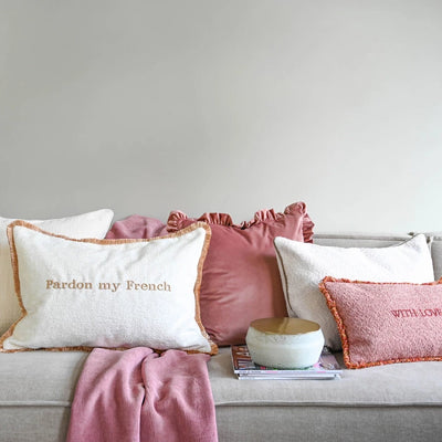 RM Kissenbezug Pardon My French, 65x45