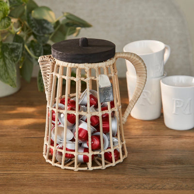 RM Kaffeekapselhalter Rustic Rattan
