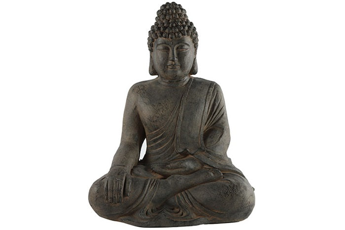 Buddha "Ramesh S" dunkel grau Art.Nr.: 16633 Schöne Deko