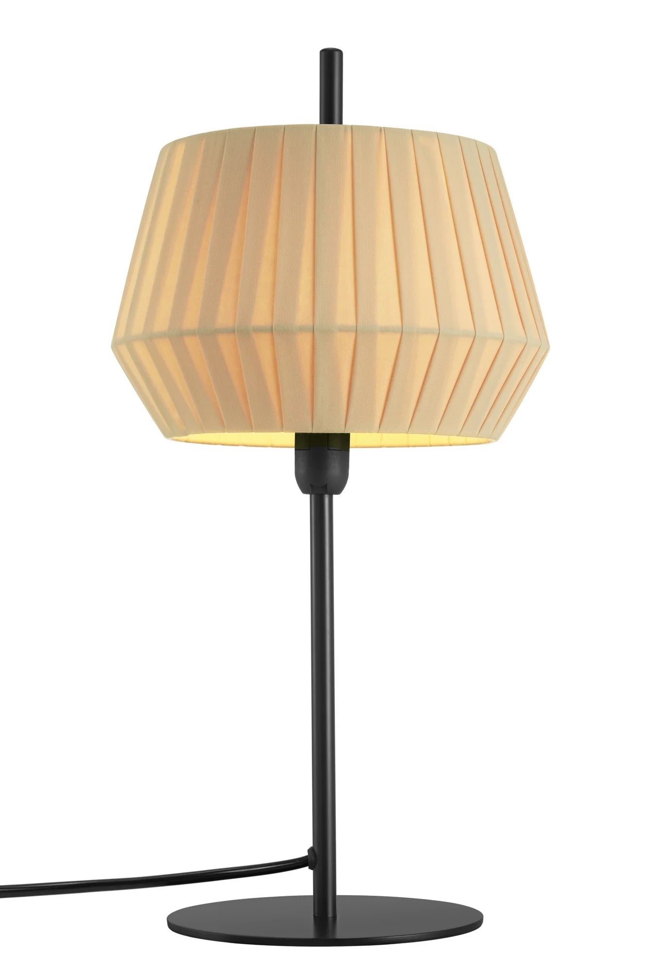 Tischlampe Dice beige