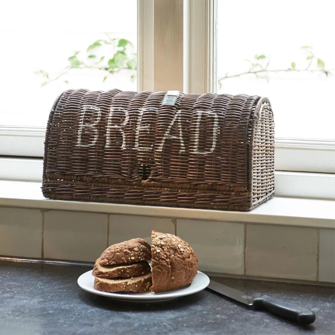 RM Brotkorb Brotbehälter Rustic Rattan Schöne Deko