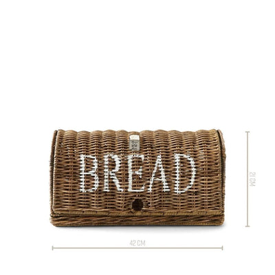 RM Brotkorb Brotbehälter Rustic Rattan Schöne Deko