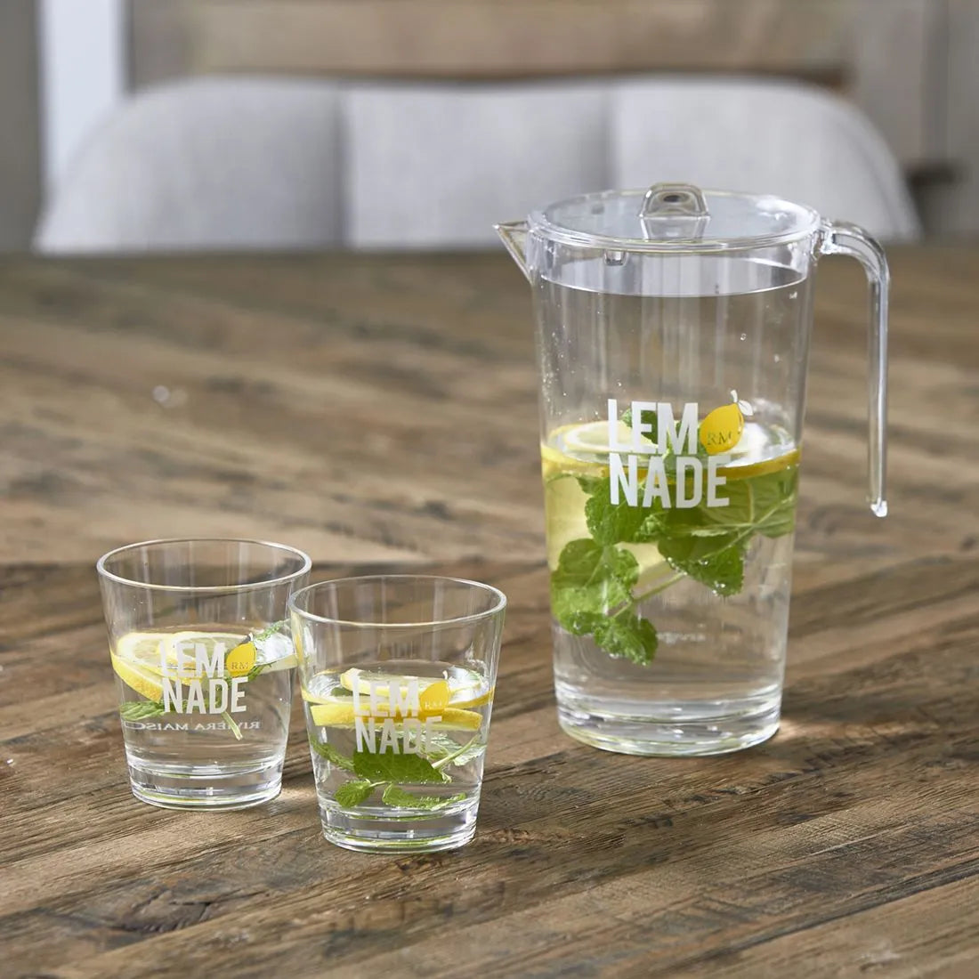 RM Dekanter & Gläser Real Lemonade Acrylglas Schöne Deko