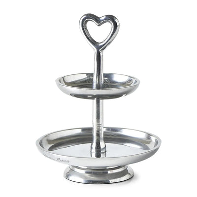 RM Etagere Metall Lovely Heart / H 20 cm Schöne Deko