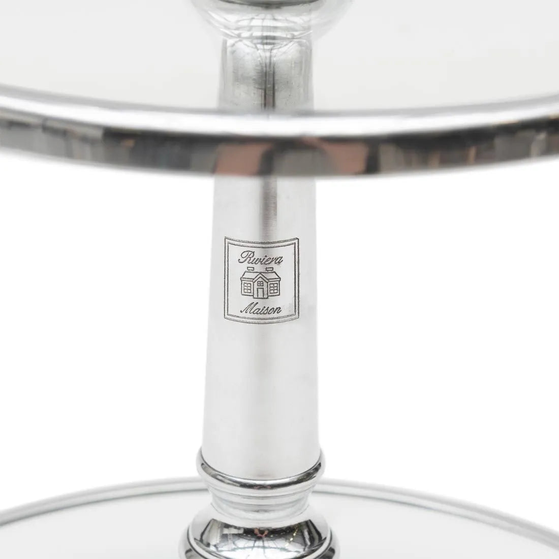 RM Etagere Metall und Glas Berkeley H 72 cm Schöne Deko