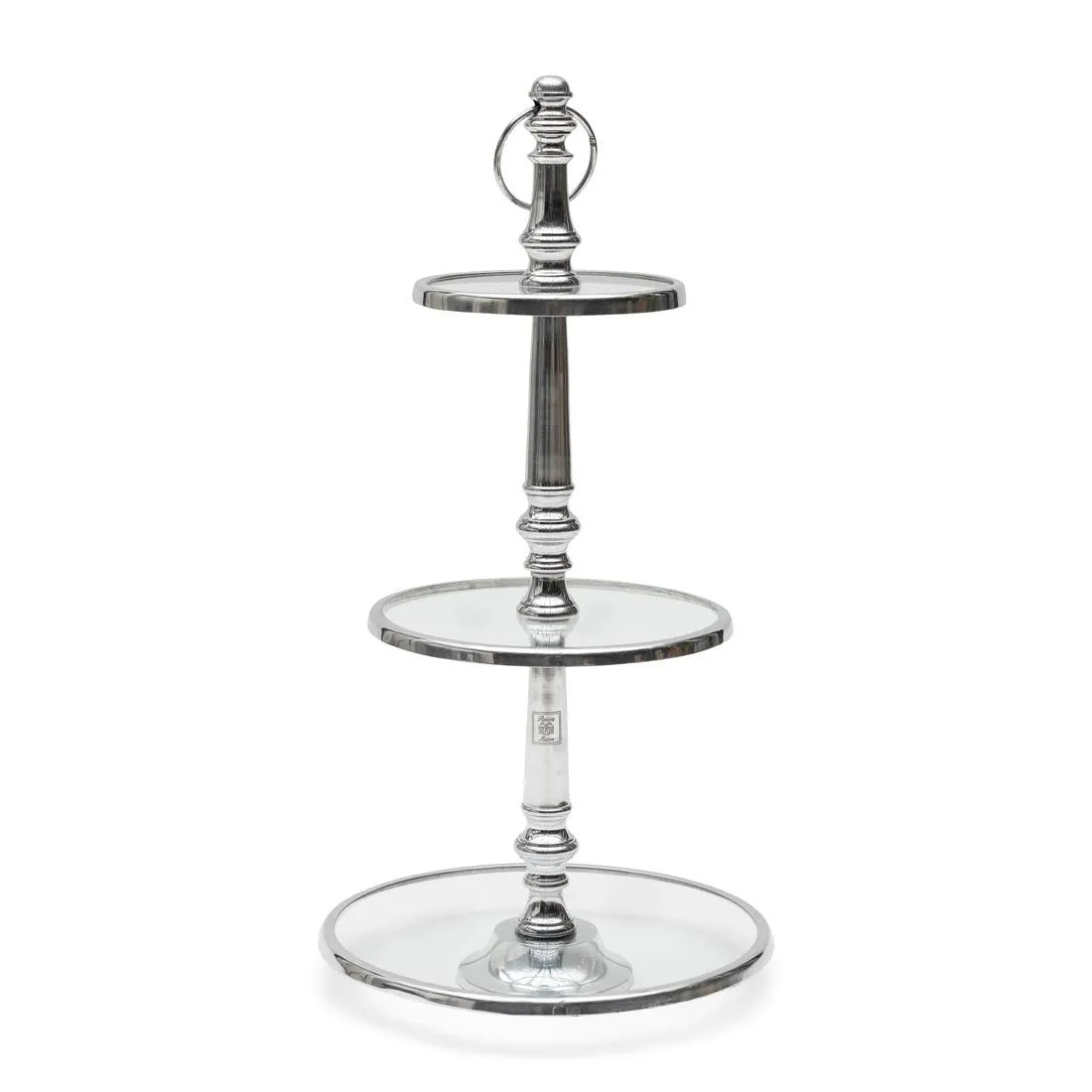 RM Etagere Metall und Glas Berkeley H 72 cm Schöne Deko