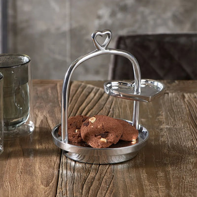 RM Etagere aus Metall/ H 21 cm Schöne Deko
