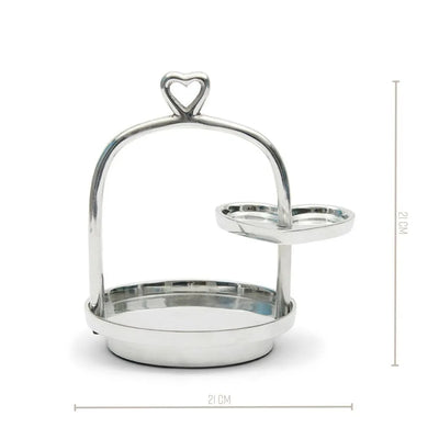 RM Etagere aus Metall/ H 21 cm Schöne Deko