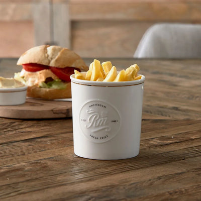 RM Fritten Servierteller Fresh Fries Pommes Schöne Deko