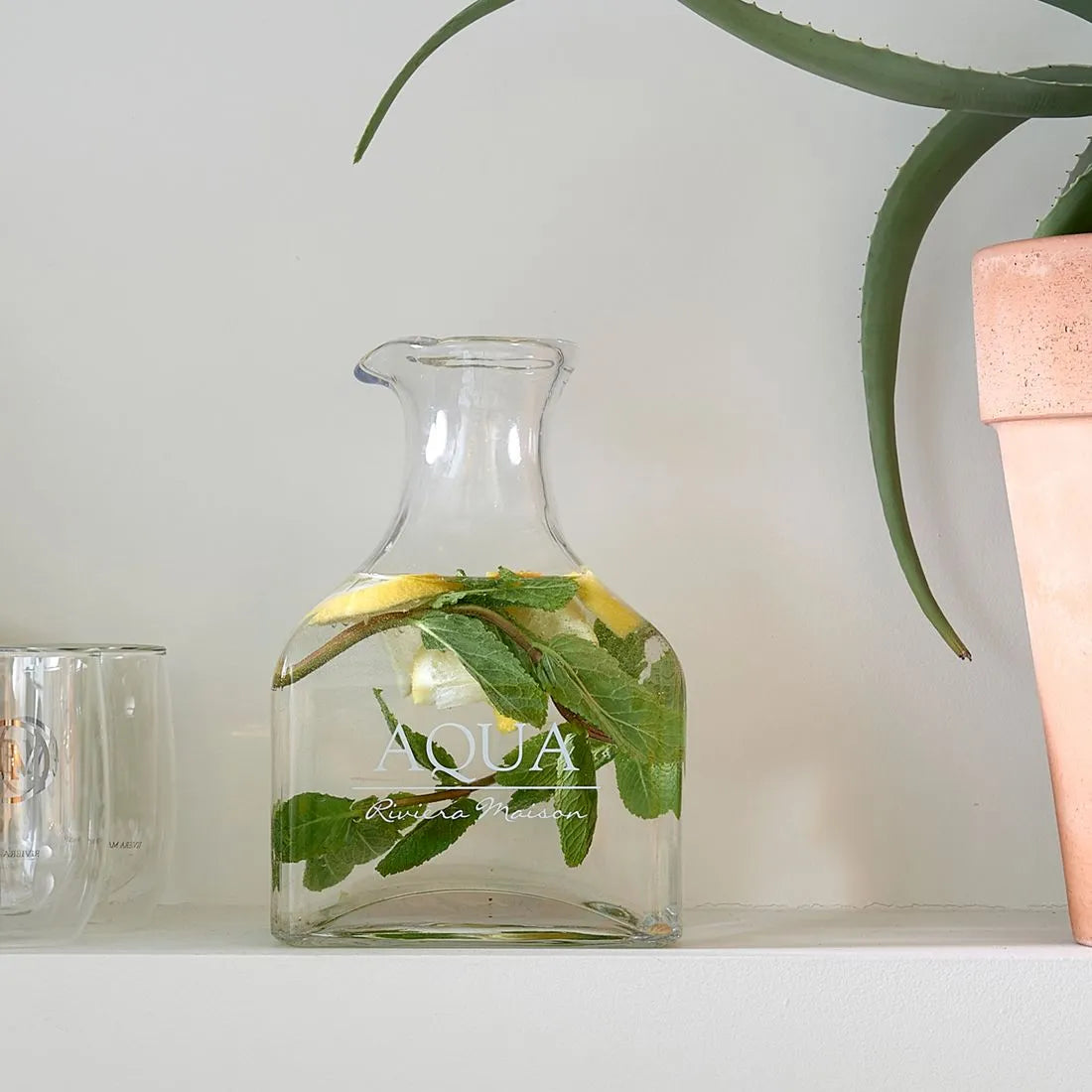 RM Glas - Karaffe Aqua Schöne Deko