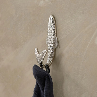 RM Haken Metall in Fisch Form De Pêche, M Schöne Deko