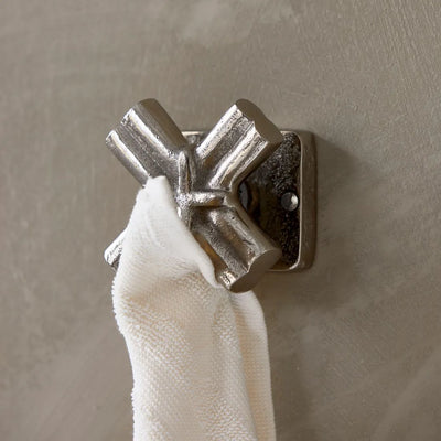 RM Haken Silber aus Metall Schöne Deko