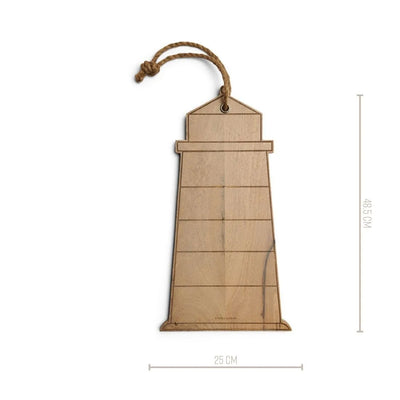 RM Holz Schneidbrett Leuchtturm Schöne Deko