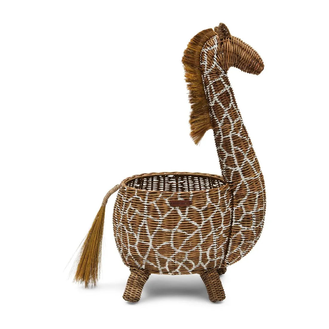 RM Korb Happy Giraffe Rattan Schöne Deko