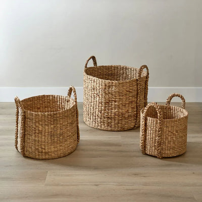 RM Korb San Blas, Rattan, Satz von 3 Stücke Schöne Deko
