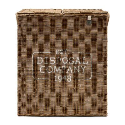 RM Mülleimer Disposal Company Rattan 65 cm Schöne Deko