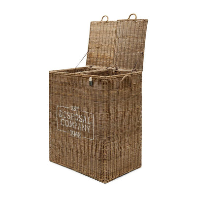 RM Mülleimer Disposal Company Rattan 65 cm Schöne Deko