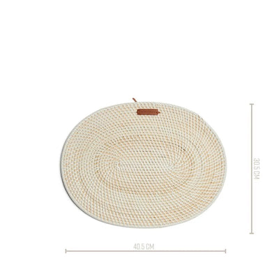 RM Platzdeckchen Crystal Bay Rattan Schöne Deko