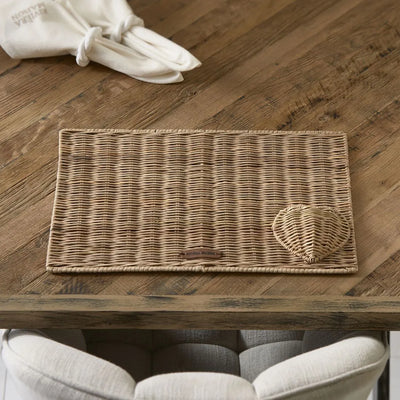 RM Platzdeckchen Rustic Rattan Love My food Schöne Deko