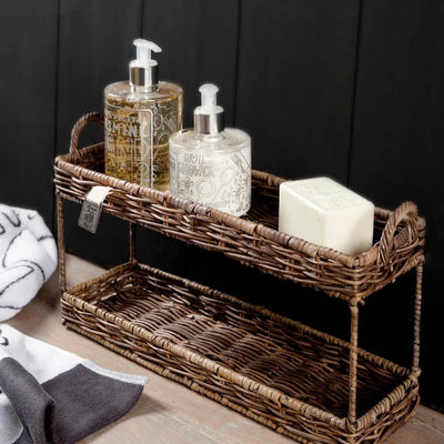 RM Rattan Tablett Etagere Ma Maison, S Schöne Deko