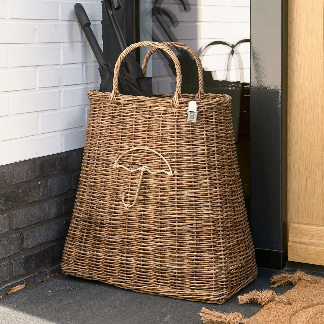 RM Regenschirmständer Rustic Rattan Schöne Deko