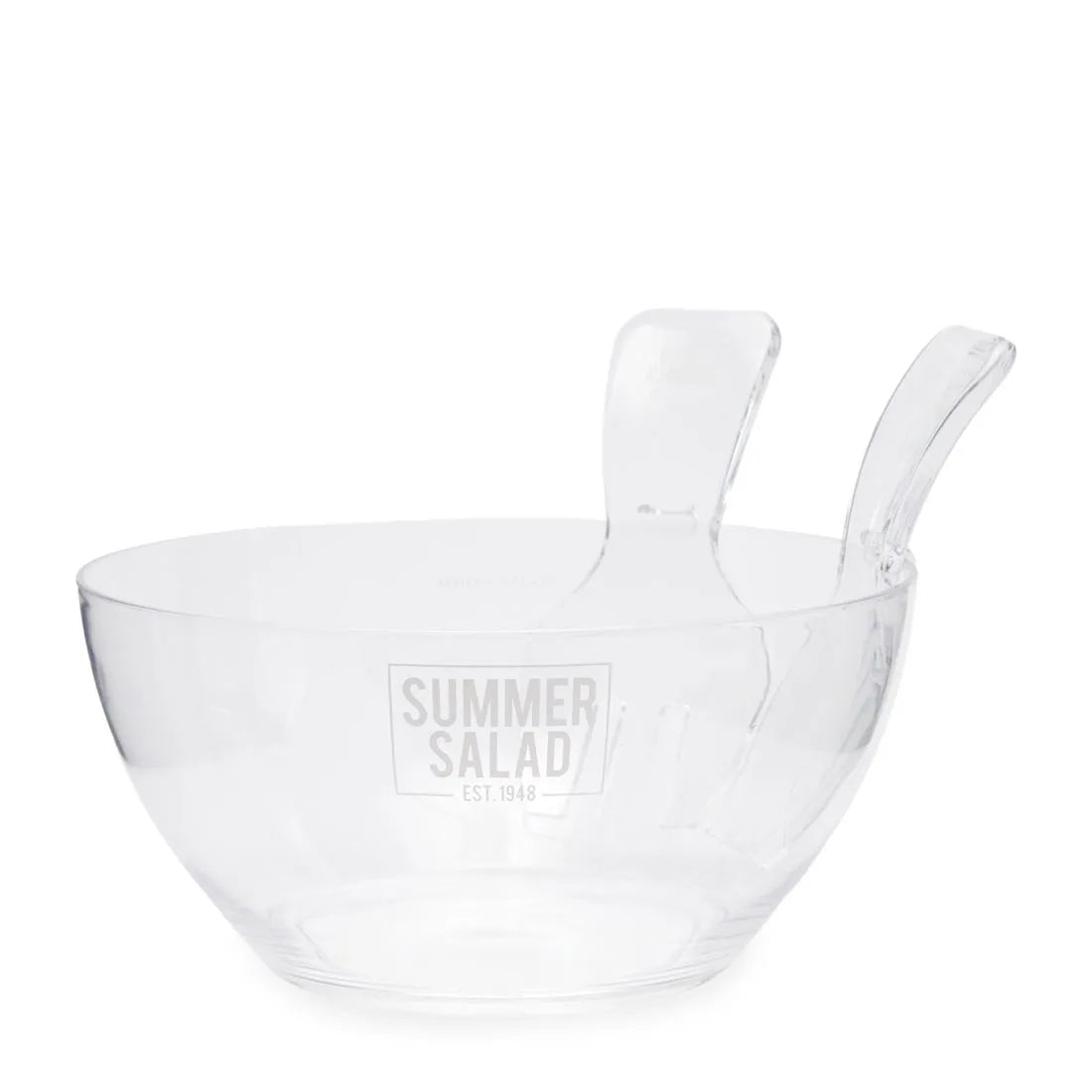 RM Salatschüssel & Deckel Summer Acrylglas Schöne Deko