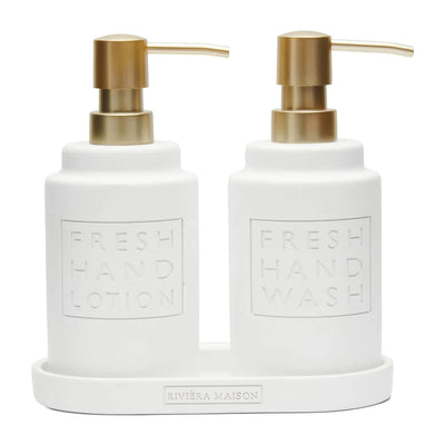 RM Seifenspender Fresh Soap & Lotion Set Schöne Deko