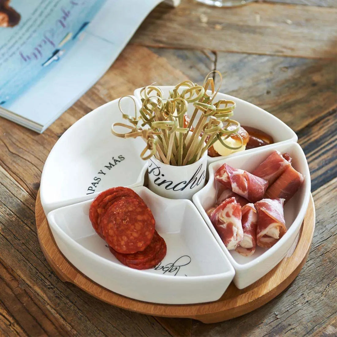 RM Soßen Partyplatte Tapas y Más Schöne Deko