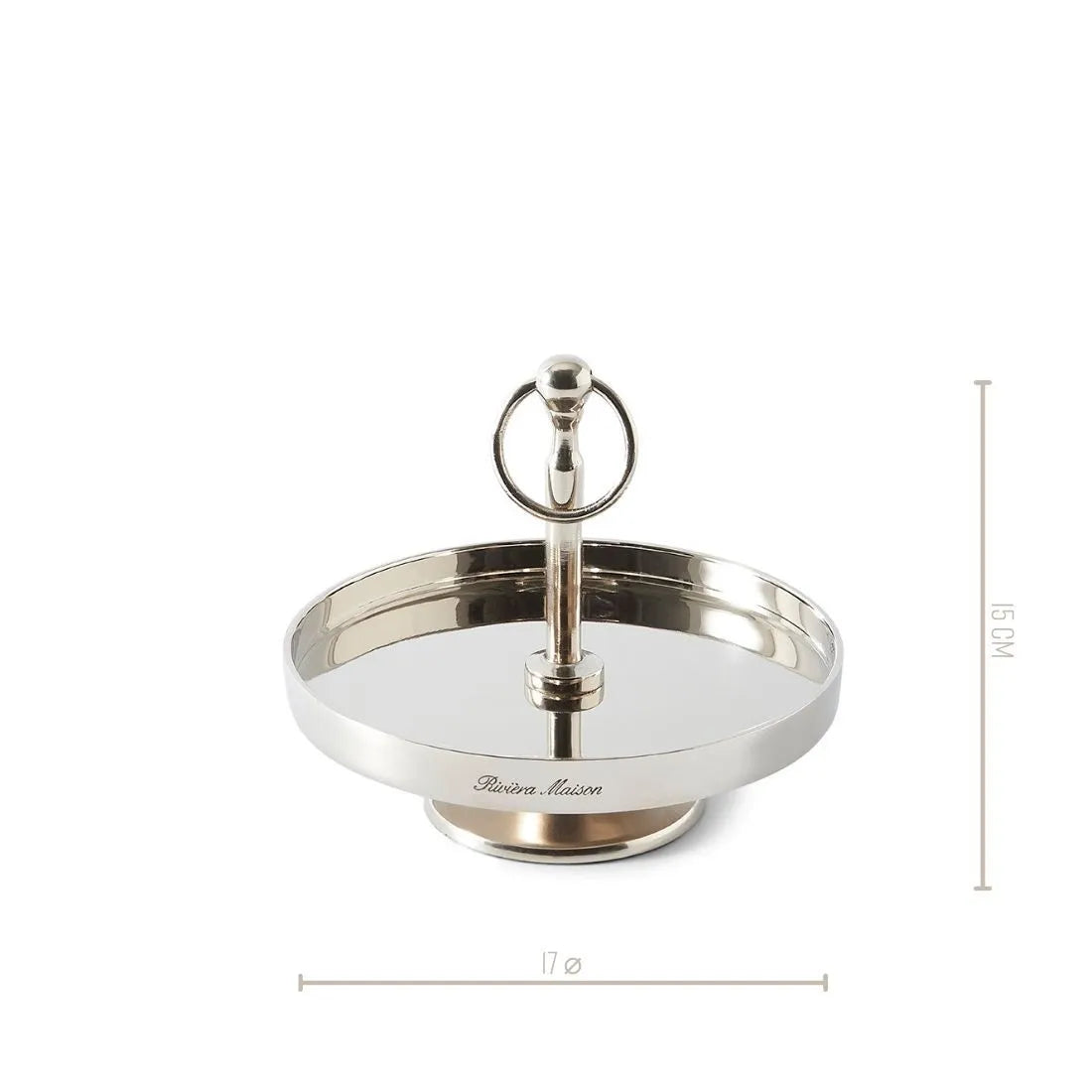 RM Teller aus Metall/ H 15 cm Schöne Deko
