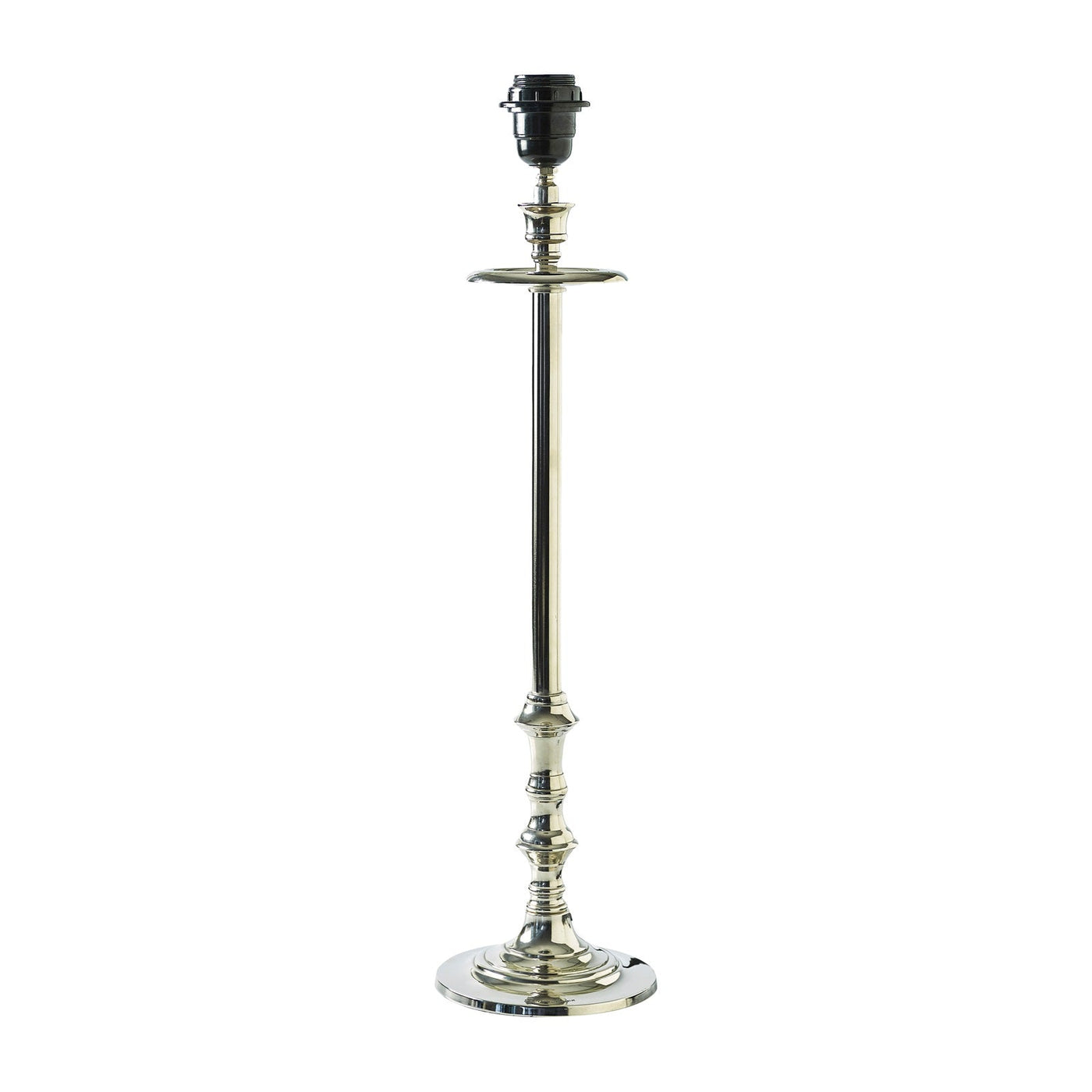 RM Tischlampe L Hotel, M Lampenfuß 57 cm Silber Schöne Deko