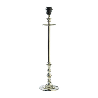 RM Tischlampe L Hotel, M Lampenfuß 57 cm Silber Schöne Deko