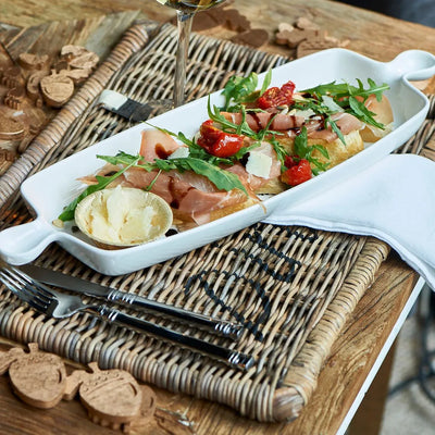 RM Tischset Rustic Rattan Dinner Schöne Deko