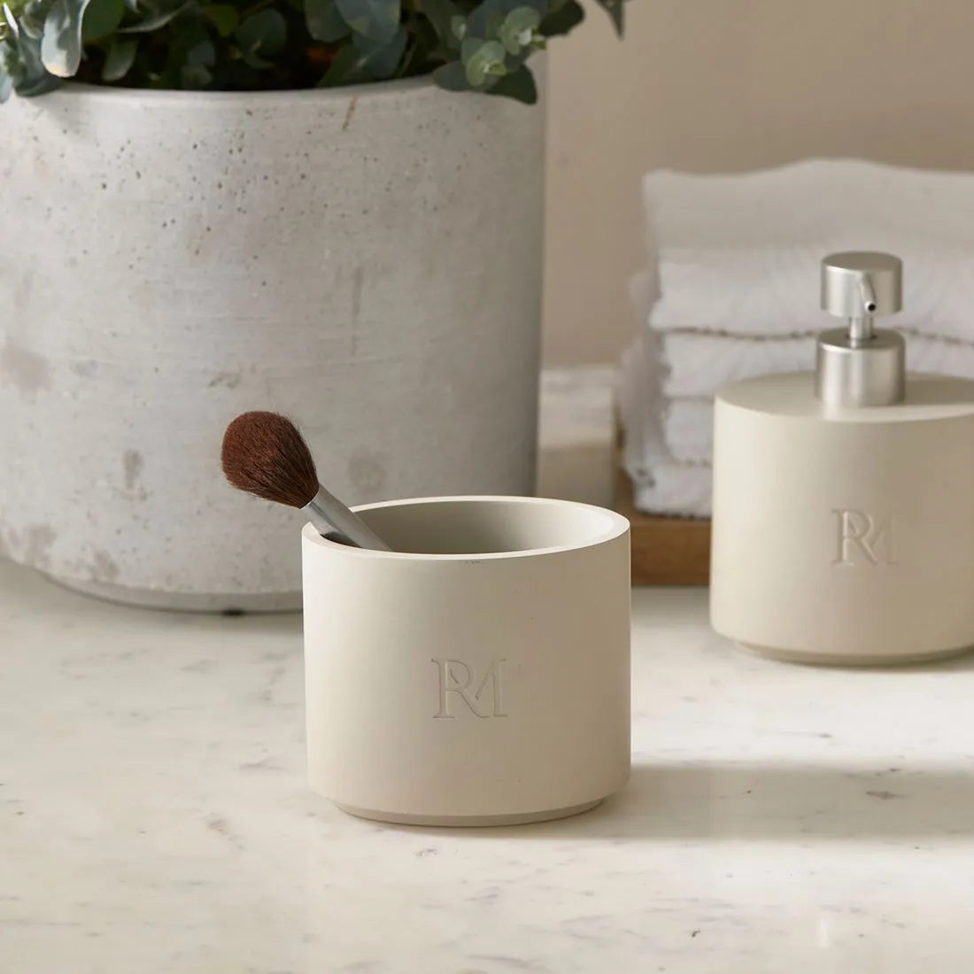 RM Zahnbürstenhalter RM Monogram Schöne Deko
