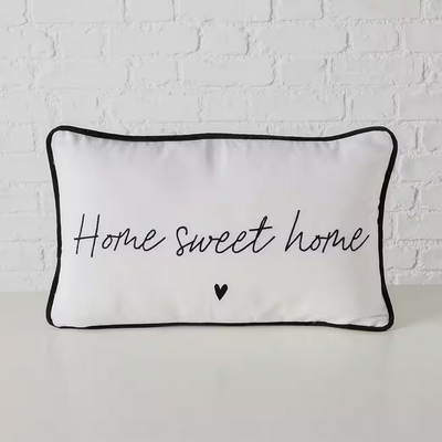 Dekokissen "Home sweet home", 50 cm X 30 cm