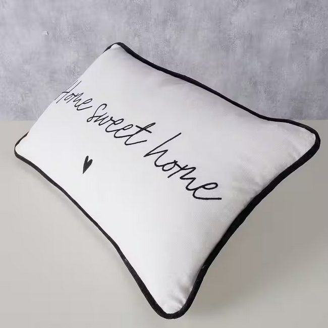 Dekokissen "Home sweet home", 50 cm X 30 cm