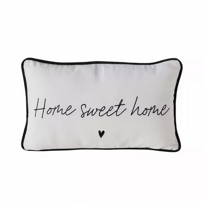 Dekokissen "Home sweet home", 50 cm X 30 cm