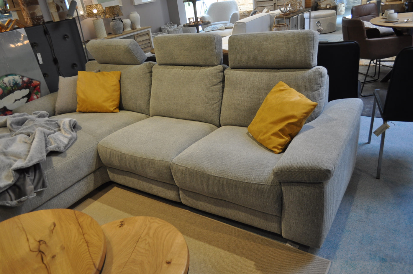 Sofa mit Longchair