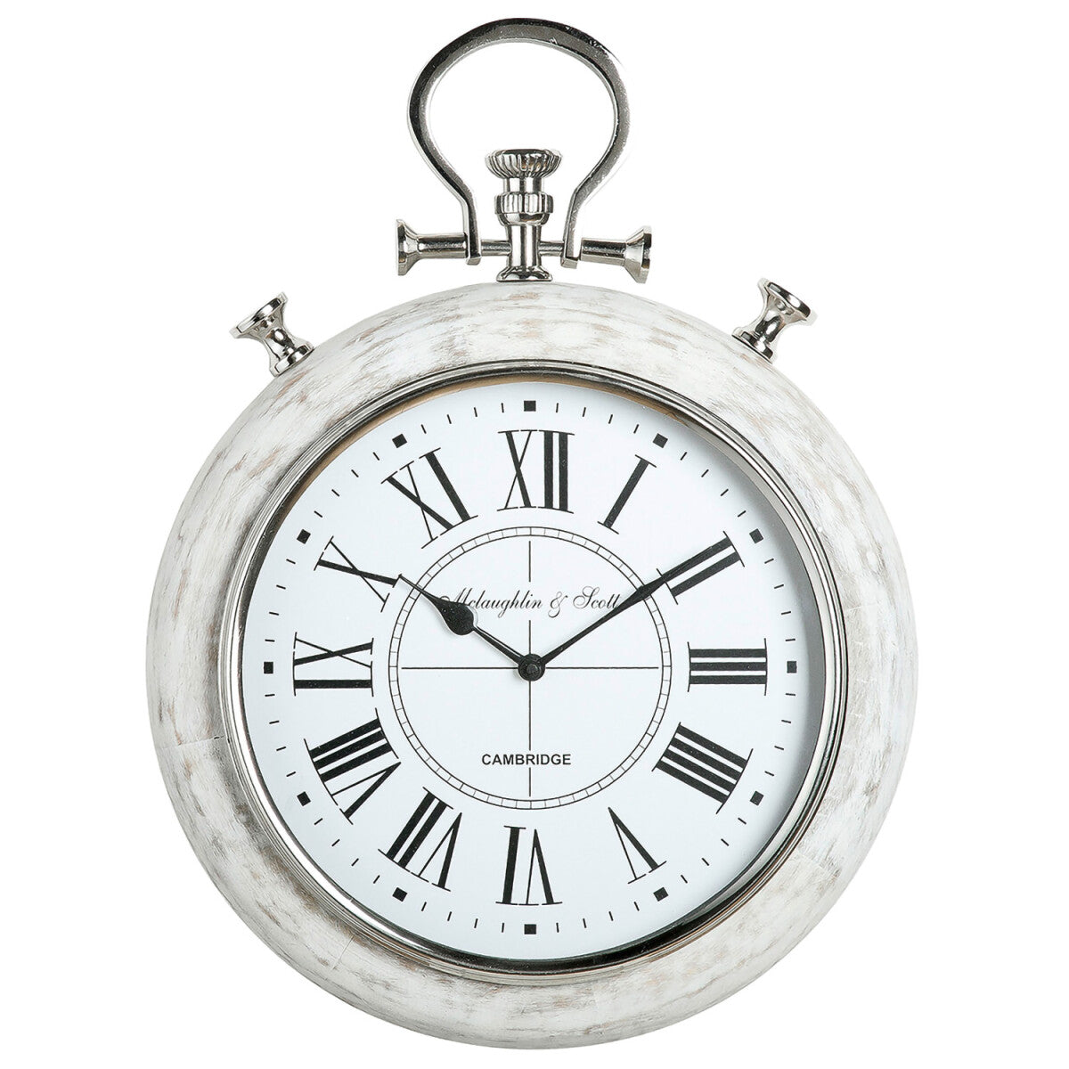 Wanduhr "BOC" weiß